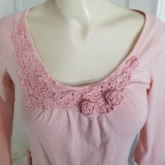 Elle Pink Embellished Top - Picture 3 of 5